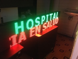 LED Programable - Hospital Clarita Santos