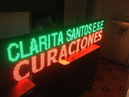 LED Programable - Hospital Clarita Santos