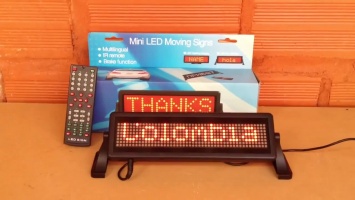 Mini LED Programable - Control Remoto