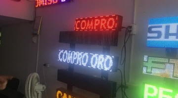 LED Programables - Compro Oro - 64x16 Mono-Color