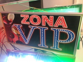 Aviso LED - Zona VIP