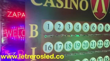 Tablero Bingo - Casino Atlantis
