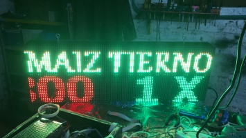LED Programable Tri-Color - 96x32 - Rojo Verde y Amarillo