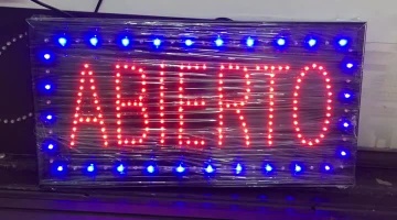 Avisos LED Abierto