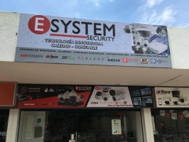 Esystem - Aviso Lona Impresa y Acrilico Corte