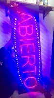 Letrero LED Abierto - 100x35cm