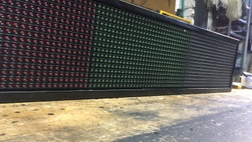 Detalles Diodos Aviso LED Programable - Pasamensajes Mono-Color