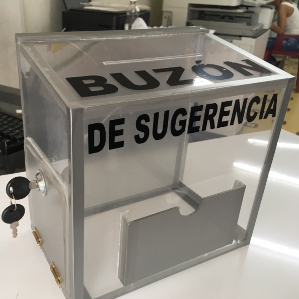 Buzon transparente new arrivals