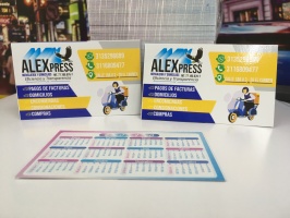 Tarjetas de Presentacion - Alex Express