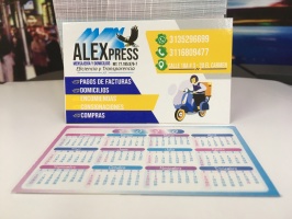 Tarjetas de Presentacion - Alex Express