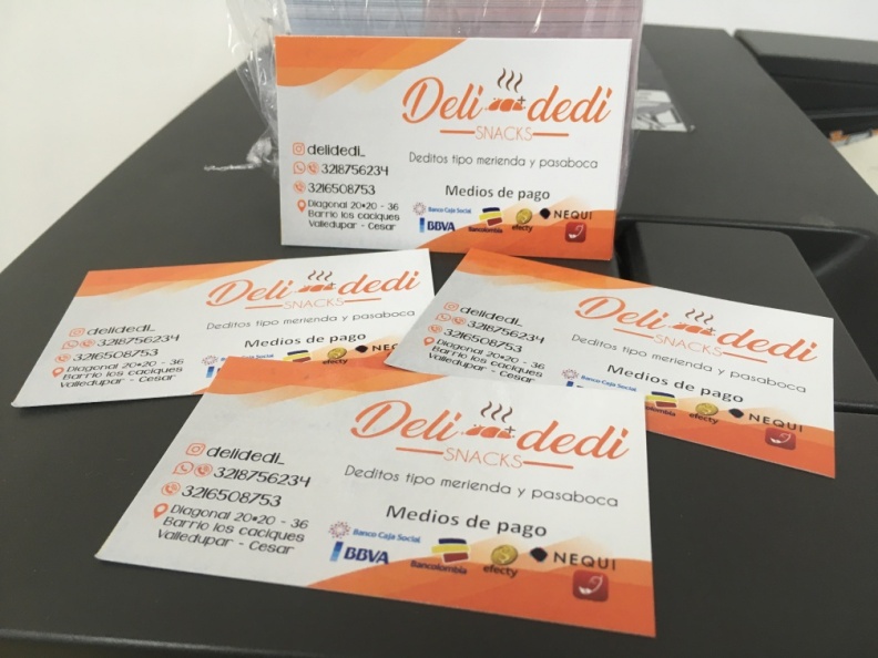 Tarjetas de Presentacion – Deli-dedi