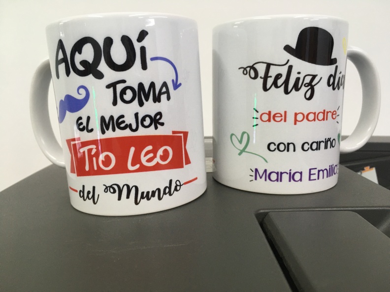 Diseño de MUG – Aqui Toma el Mejor Tio