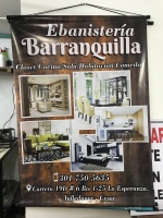 Diseño Pendon Ebanisteria Barranquilla