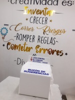 Trabajos en Acrilico Buzon de Sugerencia El Taller Valledupar