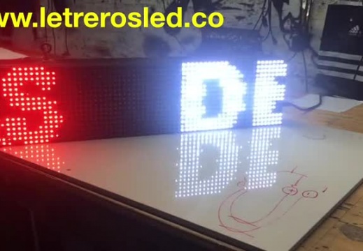 LED Programable - 1 Color