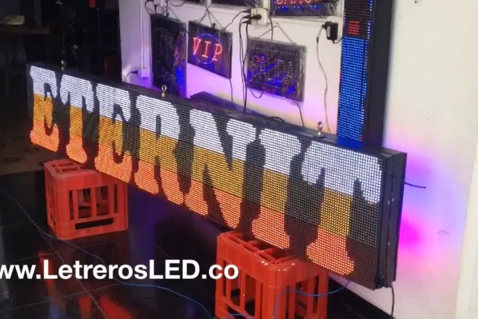 Pantalla LED Dot Matrix Programable 256×48. Exterior. 24 Horas Publicidad Pantalla LED Dot Matrix Programable 256×48. Exterior. 24 Horas Publicidad