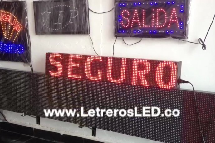 LED Sign Programable 96×16 Pixel.