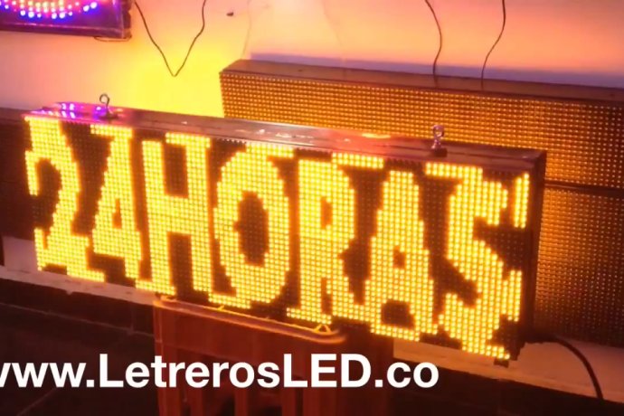 Aviso LED 96×32 Doble Trafico (Doble Cara), Exterior. Aviso LED 96×32 Doble Trafico (Doble Cara), Exterior.