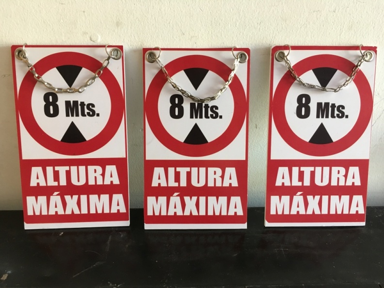 Señalización de Altura para Andamios