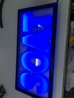 Acrilico Grabado e Iluminacion LED - SOAT