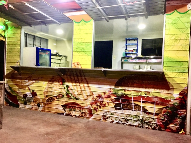 Branding kiosco comidas rápidas.