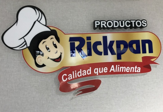 Logo en Acrilico 3D - RickPan