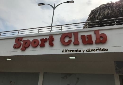 Letrero en Acrilico 3D - Sport Club