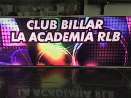 Aviso Luminoso - Club Billar La Academia